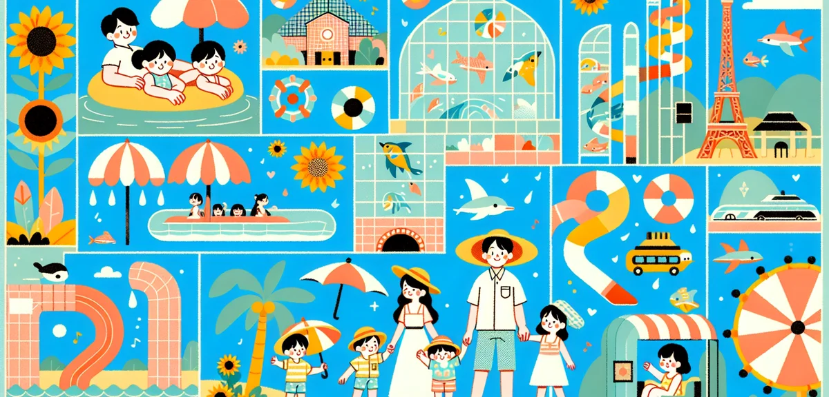 夏休みのお出かけスポット完全ガイド｜エリア別おすすめまとめ