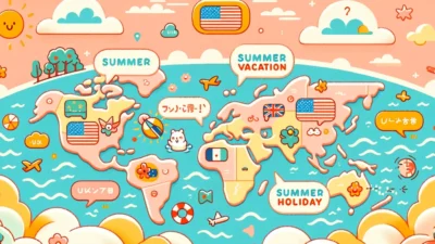 「夏休み」は英語で何て言う？summer vacationとbreakの違い