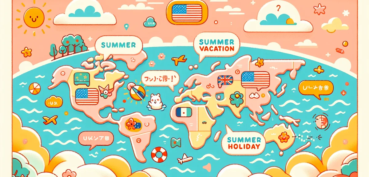 「夏休み」は英語で何て言う？summer vacationとbreakの違い