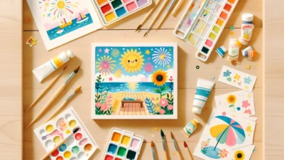 夏休みの絵の宿題｜上手に描くコツとテーマの選び方