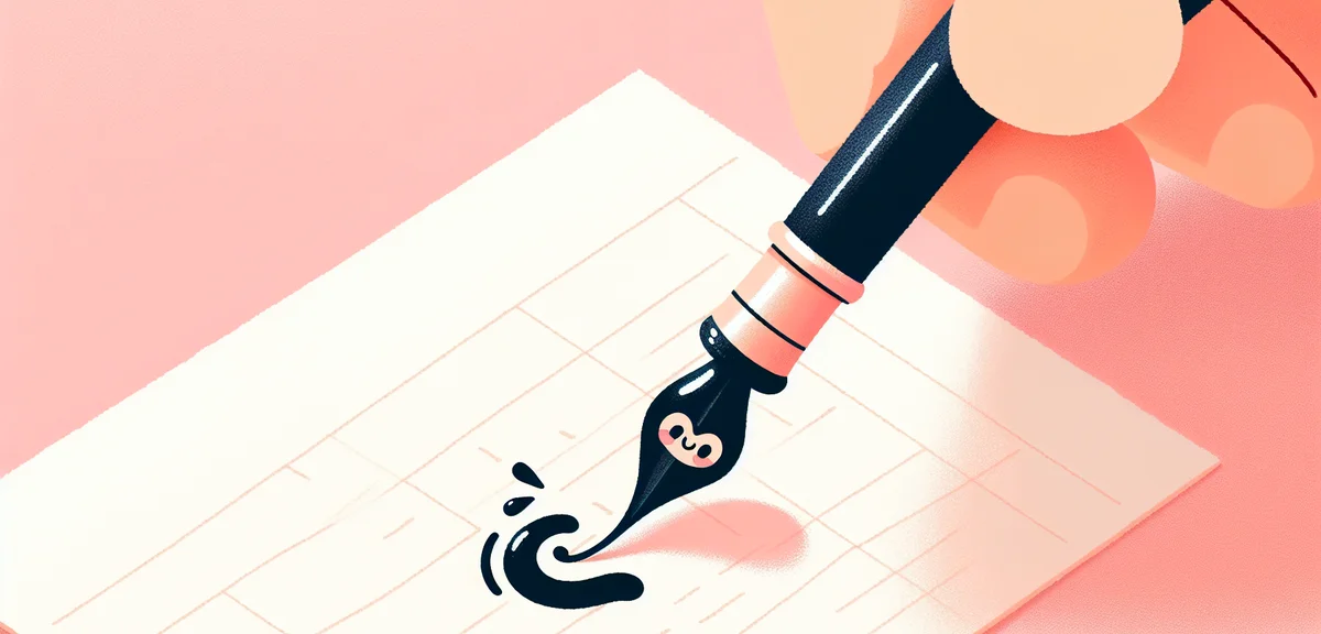 Close-up of a calligraphy brush tip pressing on white hanshi paper creating a bold kanji stroke, sho