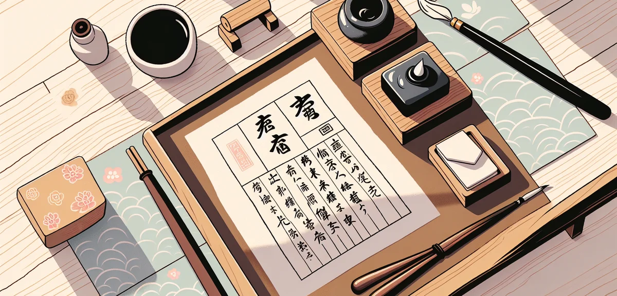 夏休みの習字課題ガイド｜お手本の選び方と上達のコツ