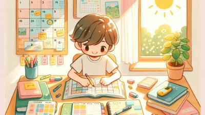 高校生の夏休み計画表テンプレート｜受験勉強と遊びの両立術