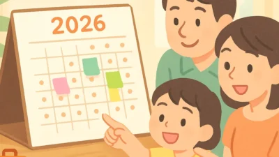 【2026年】夏休みカレンダー｜学校別・地域別の日程早見表