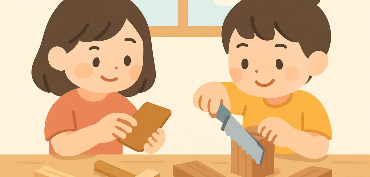 夏休みの木工工作アイデア｜初心者でも作れる作品と作り方