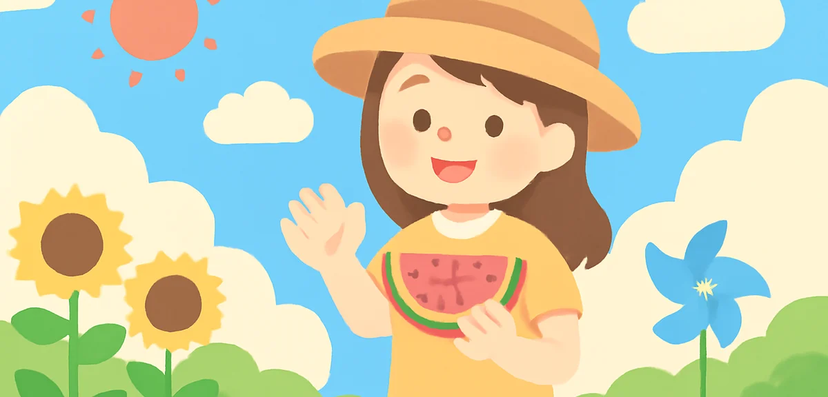 Summer scene