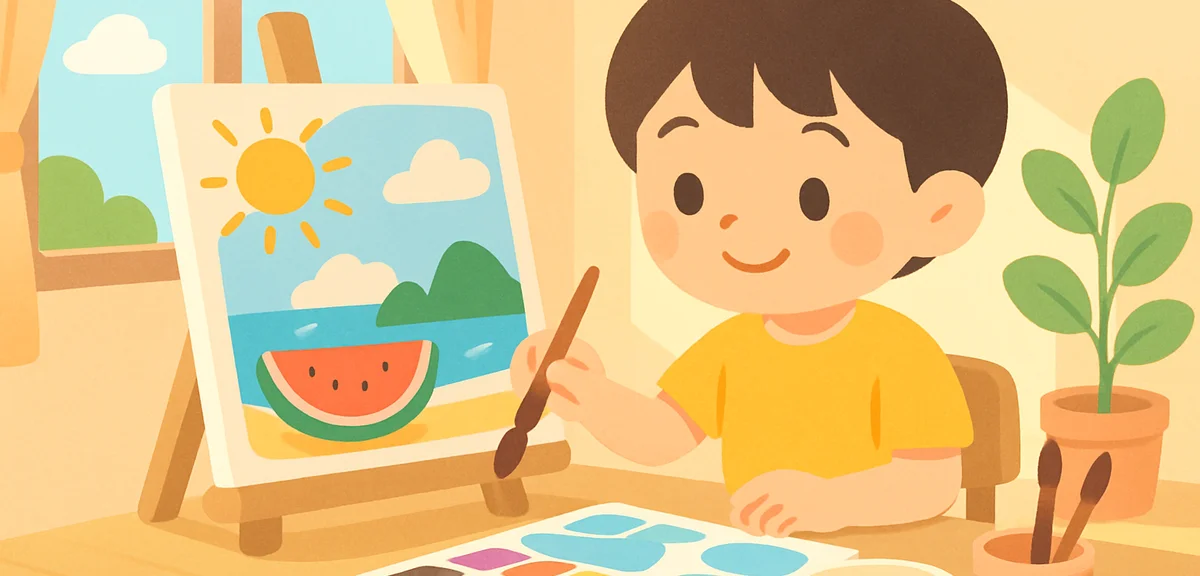 夏休みの絵画コンクール一覧と入賞のコツ｜テーマ選びから仕上げまで
