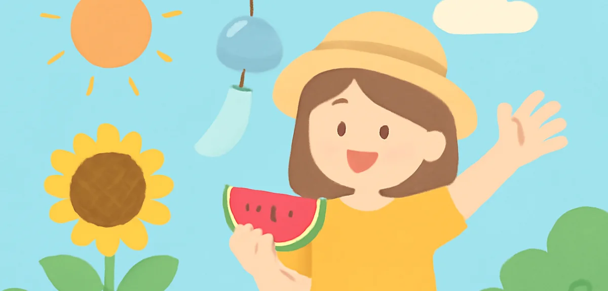 Summer scene