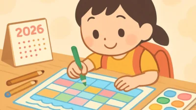小学生の夏休み計画表2026年版｜ダウンロード可能なテンプレート