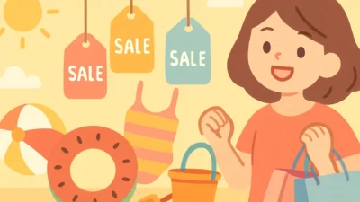 夏休みのセール情報まとめ｜お得に買い物するタイミングとコツ
