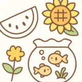 夏休みのぬりえテンプレート｜年齢別おすすめ図案