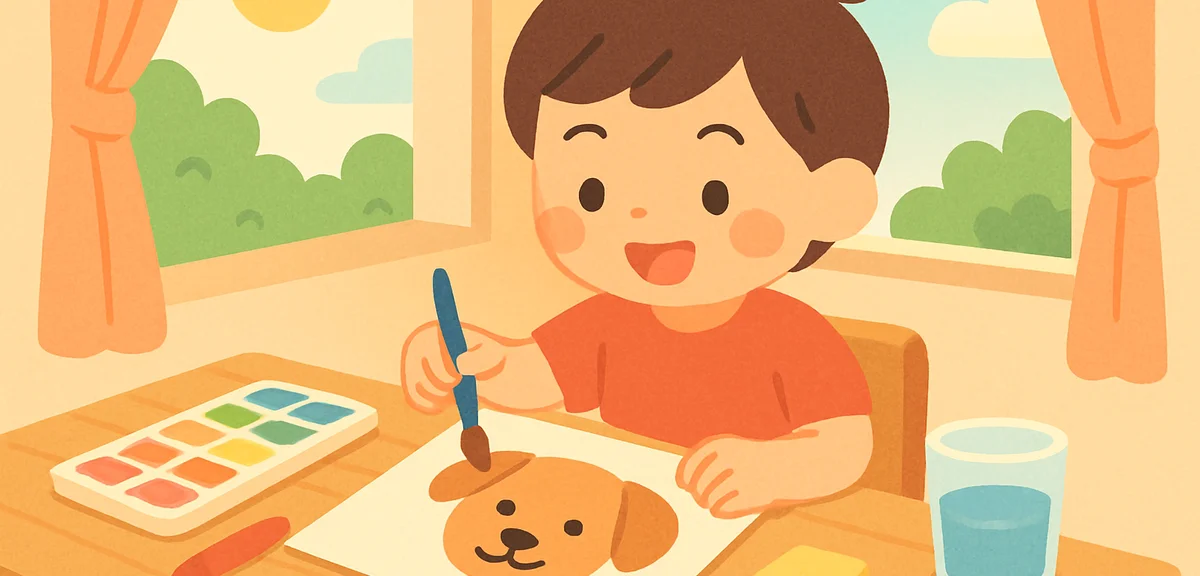夏休みの犬の絵コンクール｜題材選びと表現のコツ