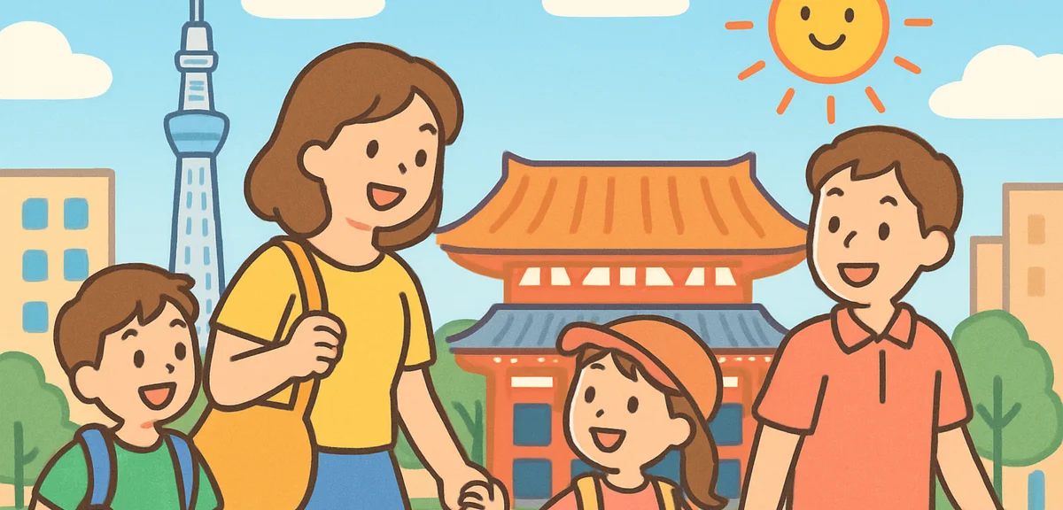 夏休みの東京観光完全ガイド｜家族で楽しむ都心スポット