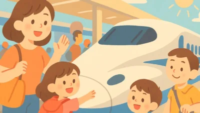 夏休みの新幹線予約ガイド｜子連れの座席・料金・混雑対策