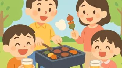 家族で楽しむ夏休みBBQ完全ガイド｜道具・食材・場所選び
