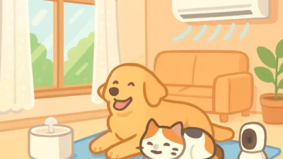 夏休みのペットのお留守番・熱中症対策｜犬・猫を守る夏の備え