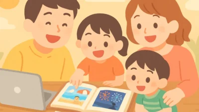 夏休みの写真整理とフォトブック作成｜家族の思い出を形に残すコツ