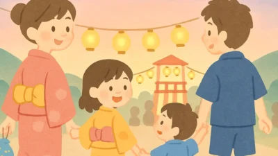 夏休みの浴衣・甚平の選び方と着付け｜大人・子ども別ガイド