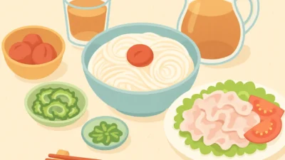 夏休みの夏バテ対策レシピ｜食欲不振でも食べられる献立と食材