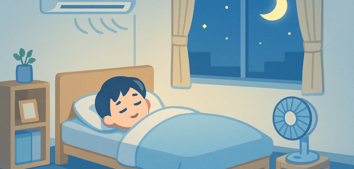 夏休みの快眠ガイド｜熱帯夜でもぐっすり眠れる工夫とグッズ