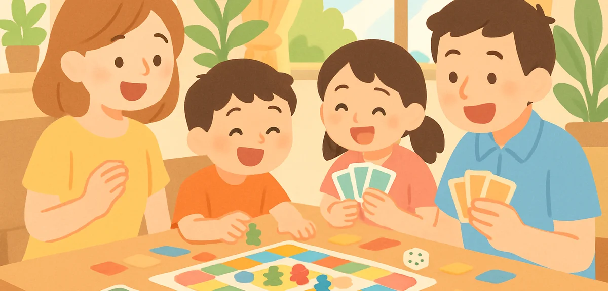 夏休みに家族で楽しむボードゲーム完全ガイド｜年齢別おすすめと選び方