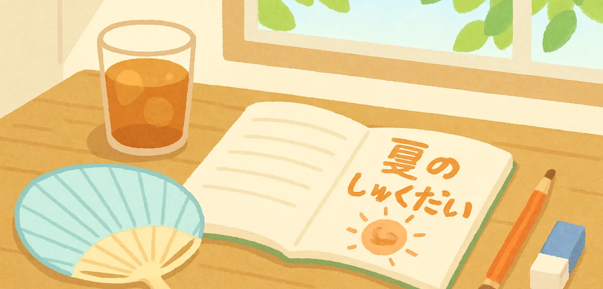 夏休みの友とは？地域による呼び方の違いと今の配布状況